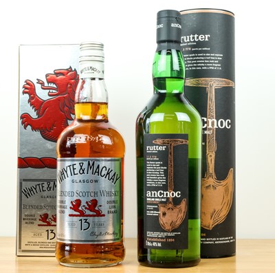 Lot 23 - Two bottles of mixed Lot Pure Malt and 13 YO blended whisky