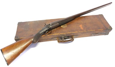 Lot 118 - Deactivated 12 bore side by side shotgun by J....