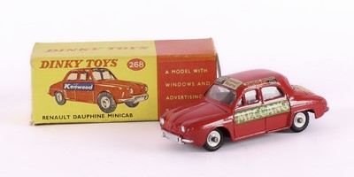 Lot 366 - A Dinky Toys 268 "Renault Dauphine Minicab" Diecast Model by Meccano Ltd.