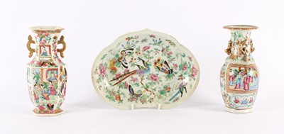 Lot 102 - A Collection of 19th Century Chinese Canton 'Rose Medallion' Ware