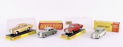 Lot 339 - Four Rolls-Royce Dinky Toys Diecast Models by Meccano Ltd.
