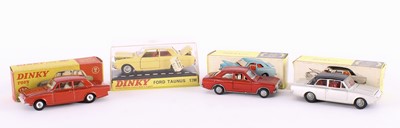 Lot 335 - Four Ford Diecast Model Dinky Toys by Meccano Ltd.