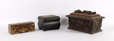 Lot 288 - A Victorian Burr Walnut and Brass Mounted Sewing Box by Howell, James & Co. of London