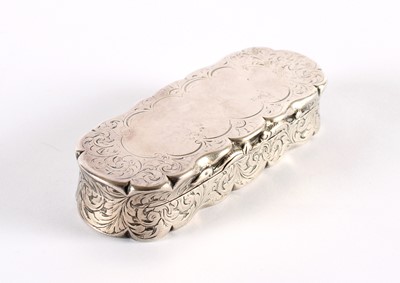 Lot 68 - A Victorian Silver Snuff Box