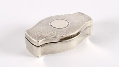 Lot 75 - A George V Silver Snuff or Trinket Box