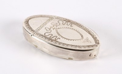 Lot 62 - An Irish George III Silver Snuff Box