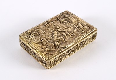 Lot 79 - A Fine George III Silver Gilt Snuff Box in the Style of Alexander James Strachan