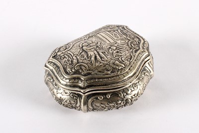 Lot 65 - A 19th Century German Pseudo-Hanau Silver Snuff Box