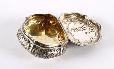 Lot 65 - A 19th Century German Pseudo-Hanau Silver Snuff Box