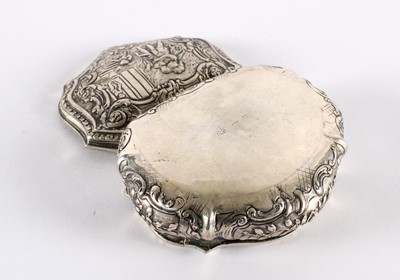 Lot 65 - A 19th Century German Pseudo-Hanau Silver Snuff Box
