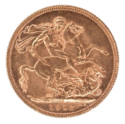 Lot 50 - King George V, Sovereign, 1912, Sydney Mint