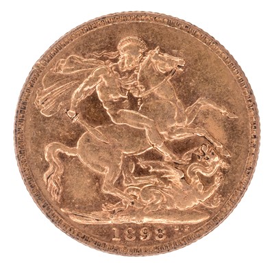 Lot 40 - Queen Victoria, Sovereign, 1898, Melbourne Mint