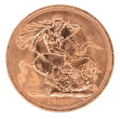 Lot 63 - Queen Elizabeth II, Sovereign, 1963