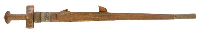 Lot 209 - African Tuareg / Touareg Takouba sword and...