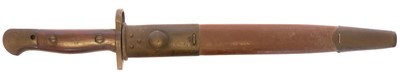 Lot 244 - Australian Owen bayonet with Mangrovite...