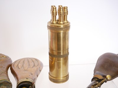 Lot 718 - Reproduction brass Colt Paterson five-way...