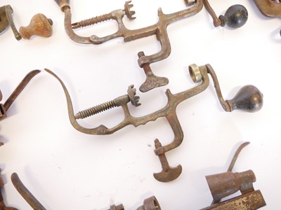 Lot 719 - Nine shotgun roll turn over tools, for 12 and...