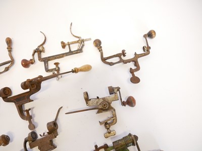 Lot 720 - Ten shotgun roll turn over tools, for 12 and...