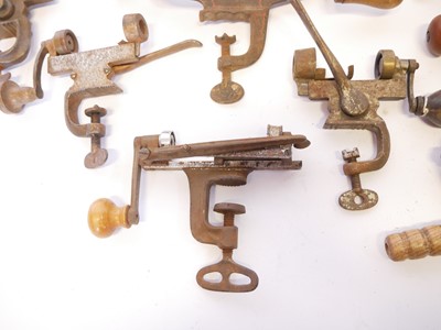 Lot 720 - Ten shotgun roll turn over tools, for 12 and...