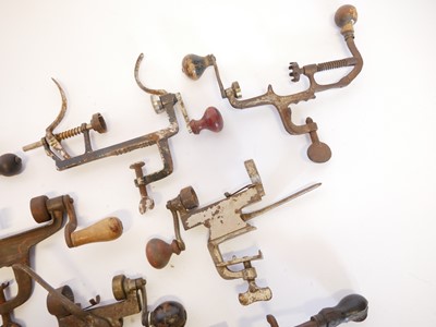 Lot 720 - Ten shotgun roll turn over tools, for 12 and...