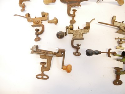 Lot 720 - Ten shotgun roll turn over tools, for 12 and...