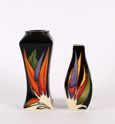 Lot 132 - Two "Paradise Found" Vases by Moorcroft