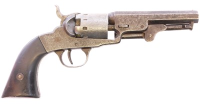 Lot 25 - London Arms Co. 150 bore percussion revolver,...