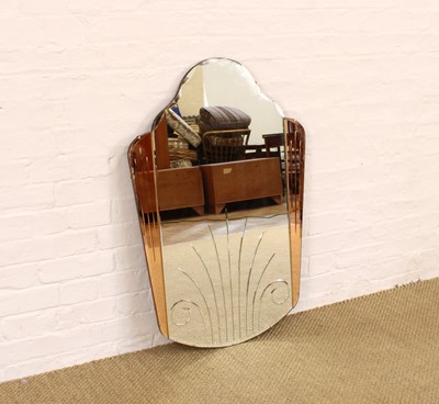 Lot 208 - Art Deco Wall Mirror
