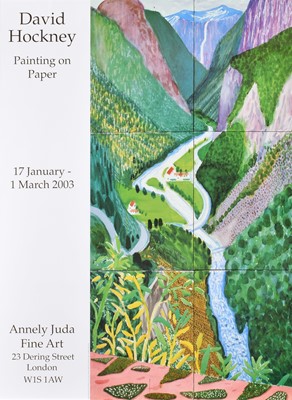 Lot 240 - After David Hockney R.A. (British 1937-)