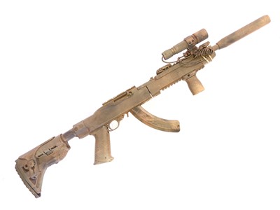 Lot 526 - Ruger 10-22 .22lr semi auto rifle with...