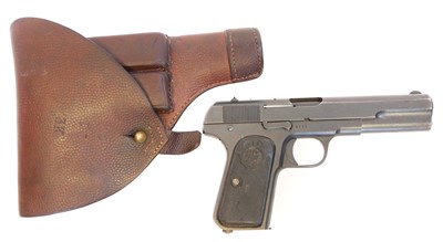 Lot 317 - Husqvarna 1907 Browning patent 1904, 9mm...