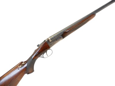 Lot 677 - AYA 12 bore 3" Magnum side by side shotgun,...