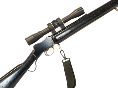 Lot 552 - BSA Martini action .22 smooth bore shotgun...
