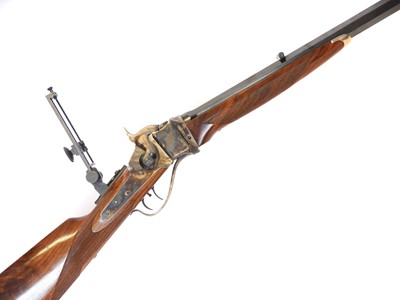 Lot 516 - Pedersoli Sharps 45-90 falling block rifle,...