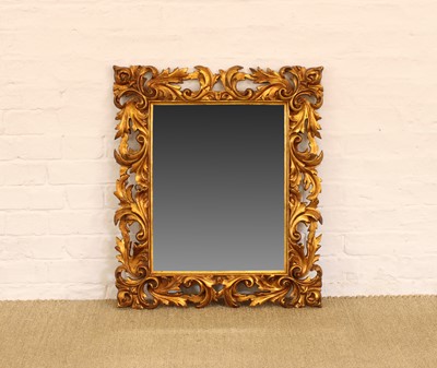 Lot 238 - A Decorative Carved Giltwood Wall Mirror