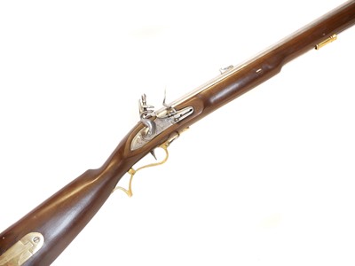 Lot 324 - Flintlock Indian 20th century 'Baker Rifle'...