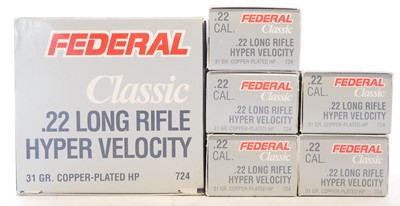 Lot 757 - Federal Classic .22lr rimfire ammunition, with...
