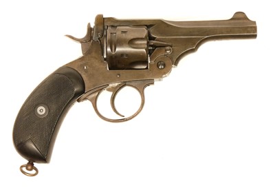 Lot 315 - Webley MkV .455 revolver, serial number 136519,...