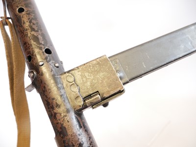 Lot 106 - Deactivated 9mm Sten gun MkIII, serial number...