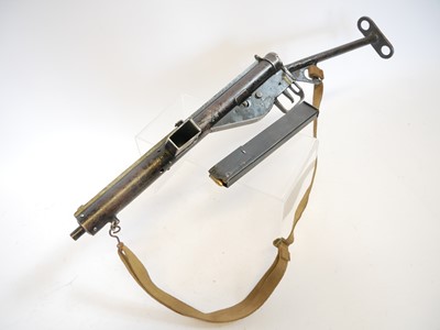 Lot 106 - Deactivated 9mm Sten gun MkIII, serial number...