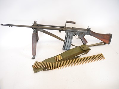 Lot 102 - Deactivated 7.62 SLR Automatic L1A1 / L1A2...