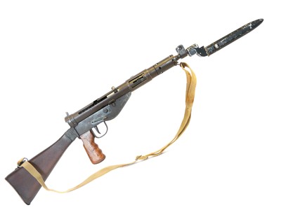 Lot 103 - Deactivated Sten Mk V 9mm submachine gun,...