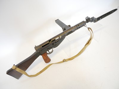 Lot 103 - Deactivated Sten Mk V 9mm submachine gun,...