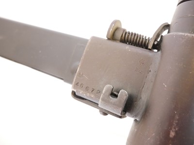 Lot 103 - Deactivated Sten Mk V 9mm submachine gun,...