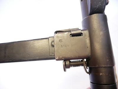 Lot 103 - Deactivated Sten Mk V 9mm submachine gun,...