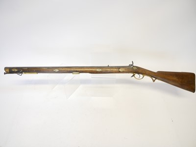 Lot 51 - Percussion Nepalese .700 Brunswick rifle, 30...