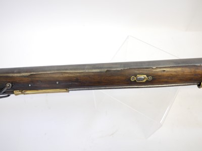 Lot 51 - Percussion Nepalese .700 Brunswick rifle, 30...