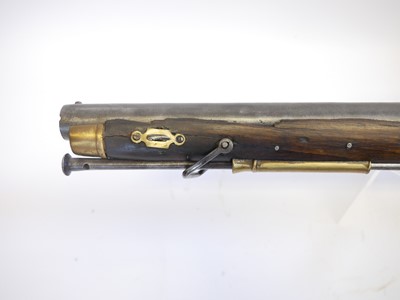 Lot 51 - Percussion Nepalese .700 Brunswick rifle, 30...