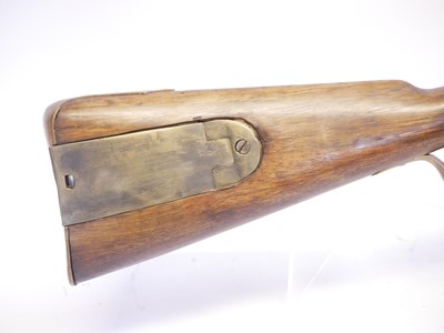 Lot 51 - Percussion Nepalese .700 Brunswick rifle, 30...