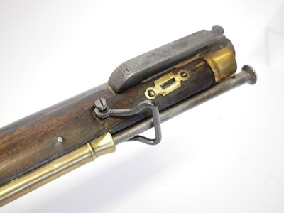 Lot 51 - Percussion Nepalese .700 Brunswick rifle, 30...